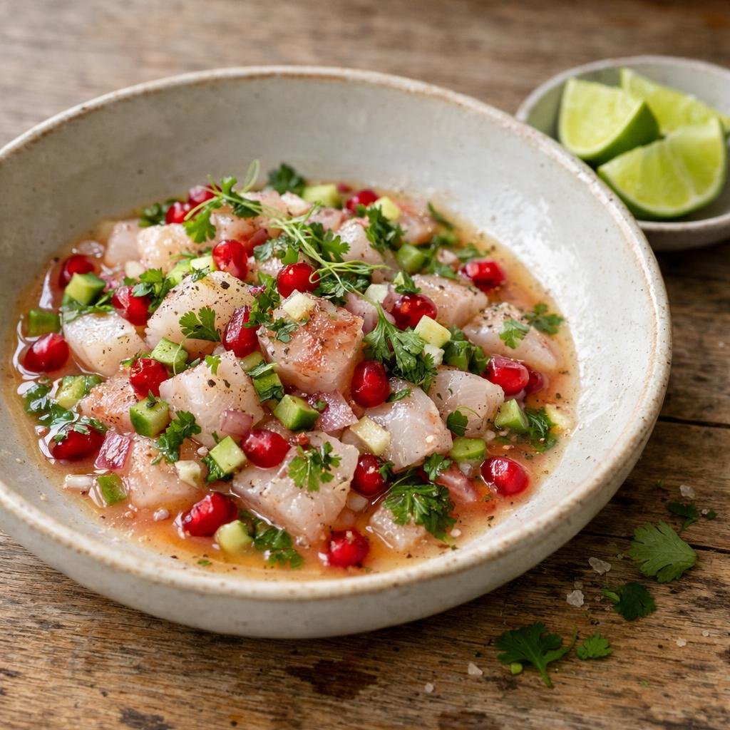 ceviche de daurade