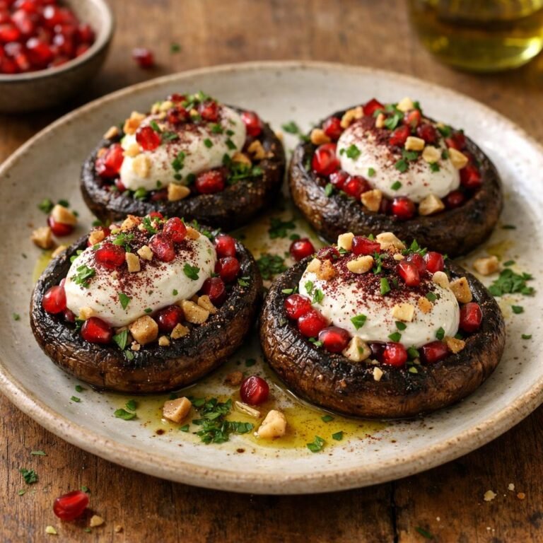 portobello farcis au sumac