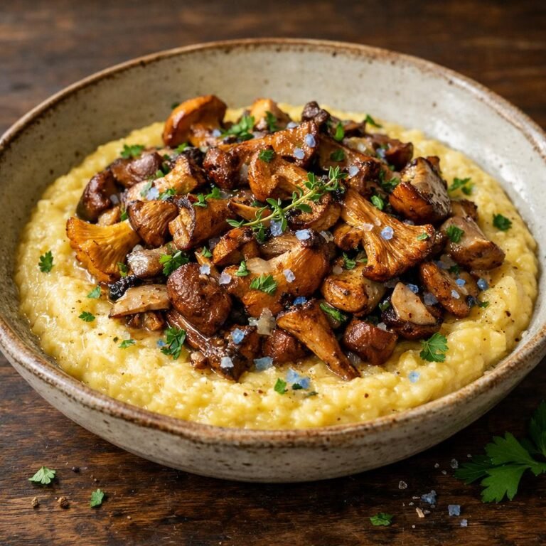 polenta crémeuse au parmesan