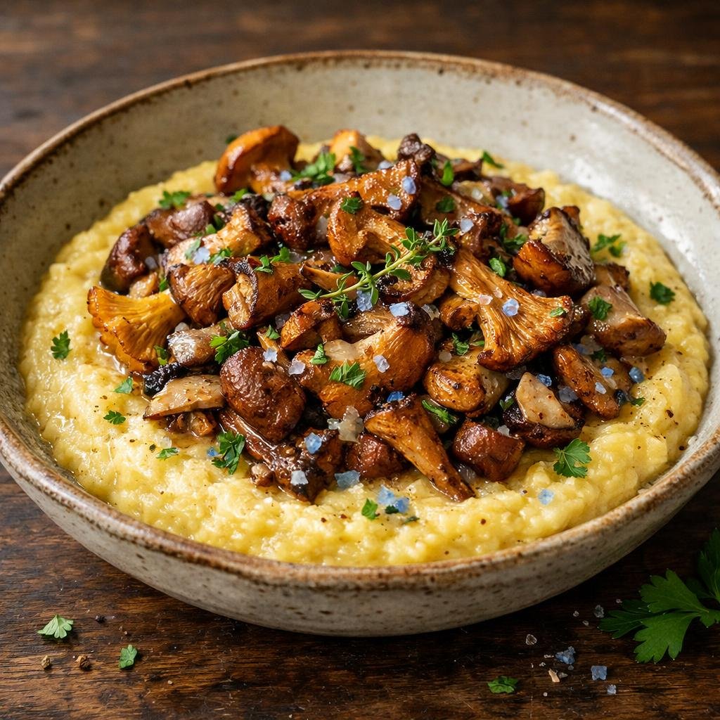 polenta crémeuse au parmesan