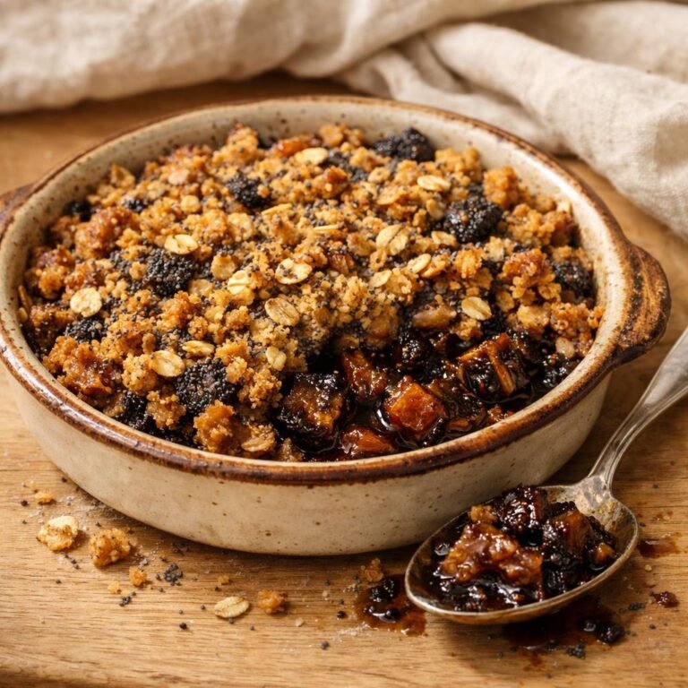 crumble caroube-cacao