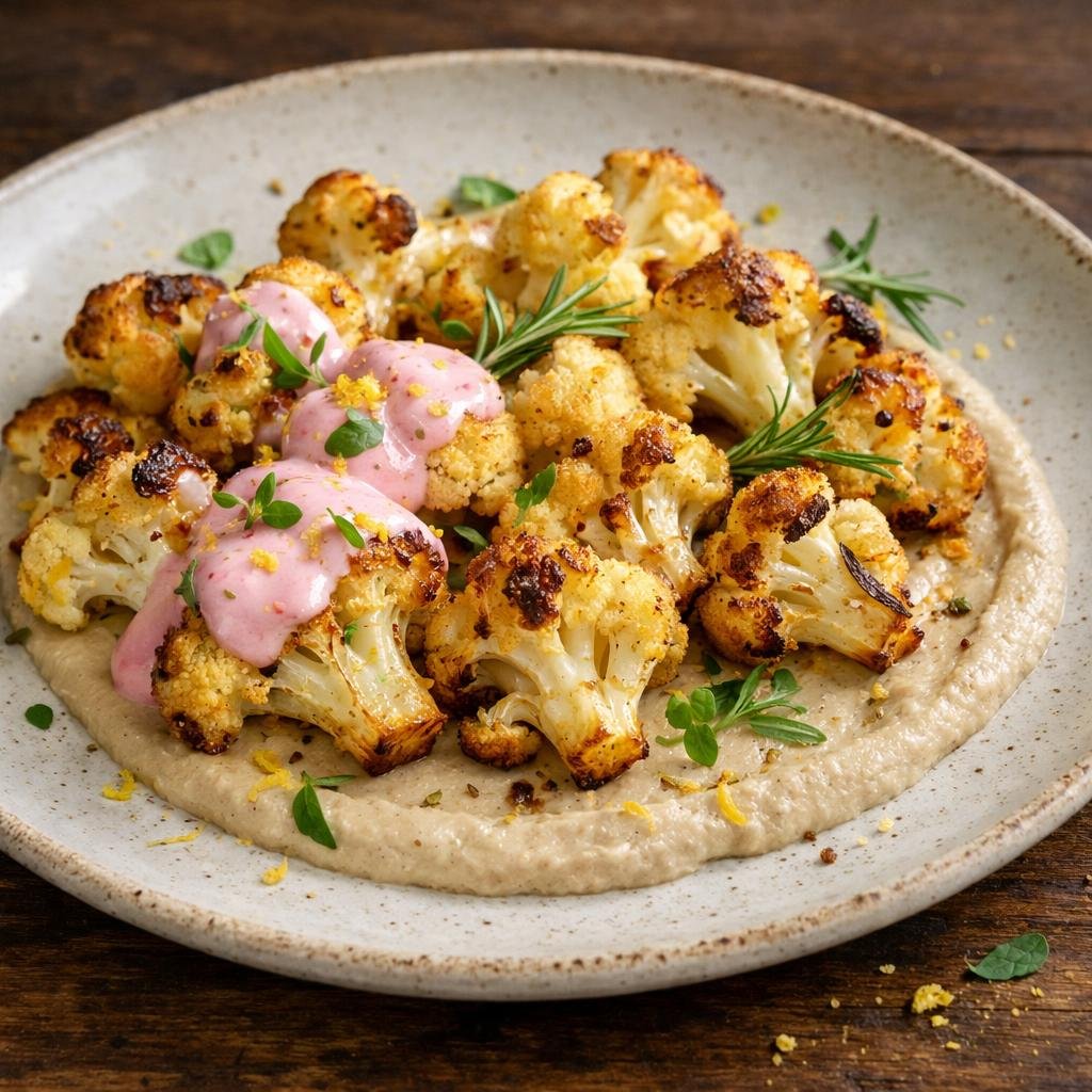 chou-fleur rôti gourmand