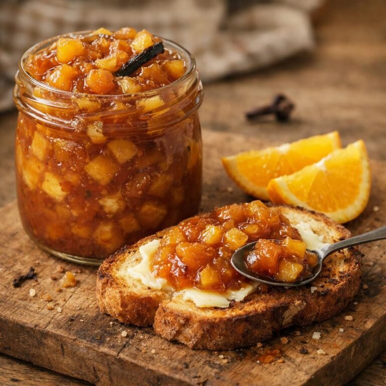 chutney coings pommes