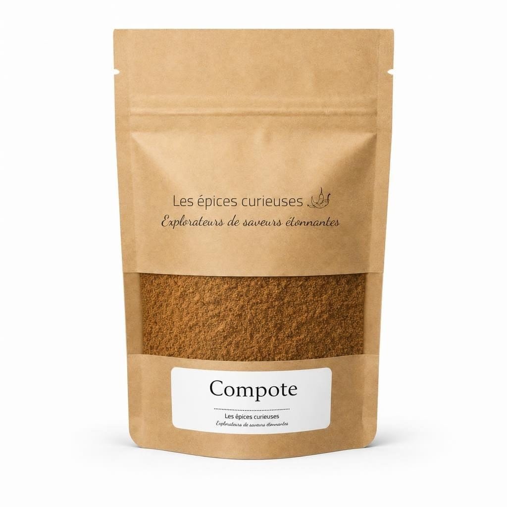 Compote - Packaging - Les Épices Curieuses