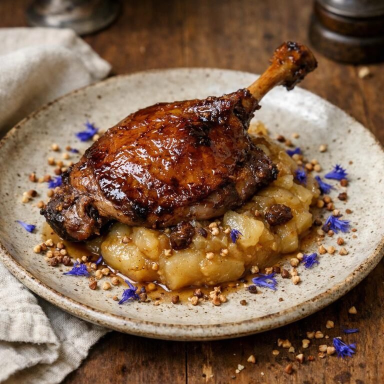 confit de canard laqué