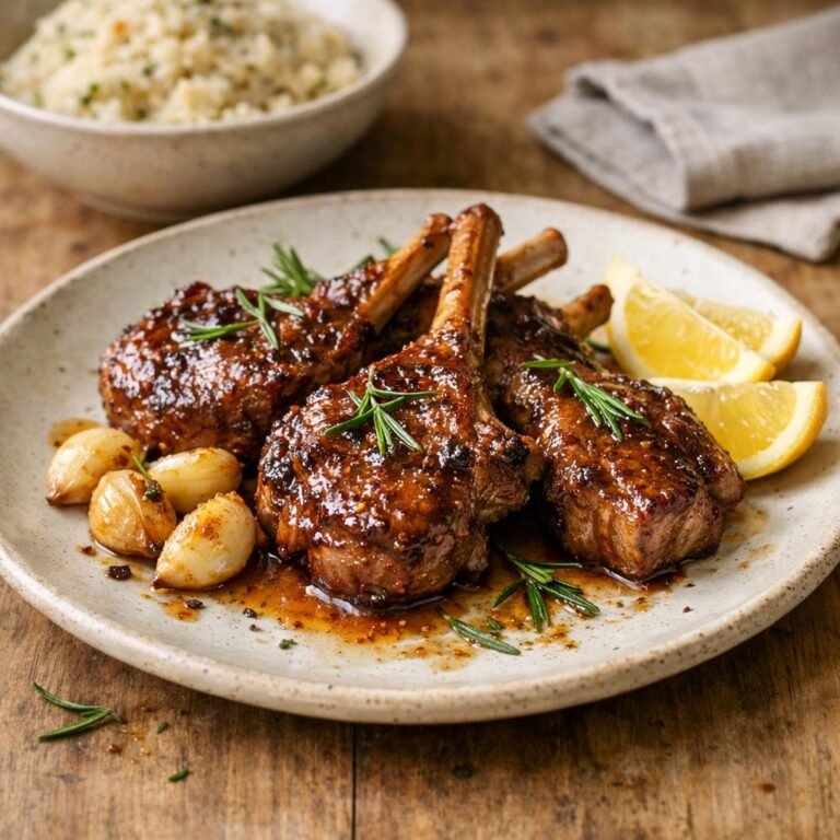 côtelettes d'agneau panela