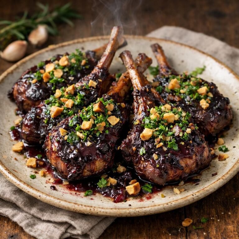 gremolata myrtille-piment