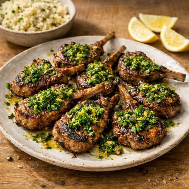 Côtelettes d'agneau La Waipu