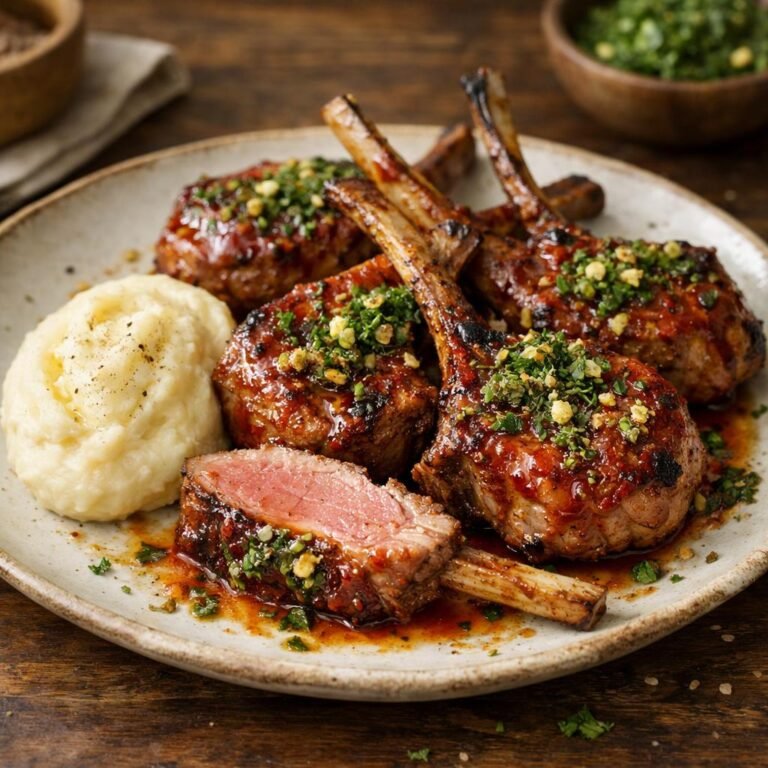 Côtelettes d'agneau DamnHot