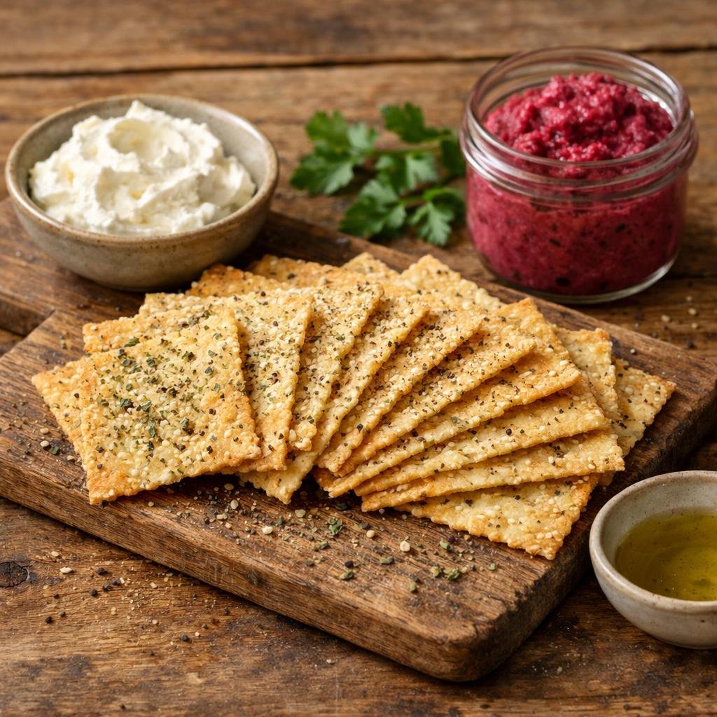 Crackers Ail et fines herbes