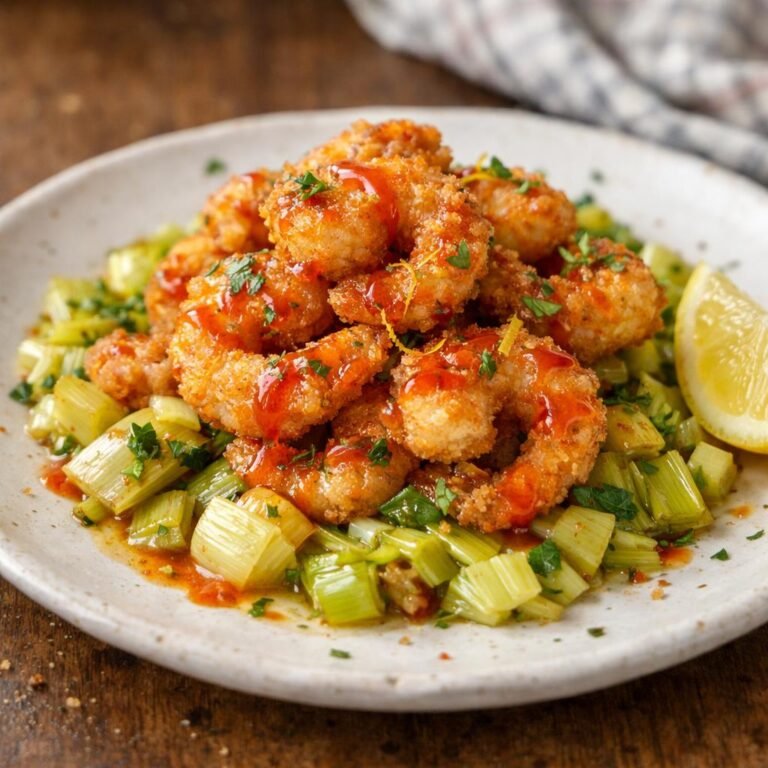 Crevettes poêlées Inferno