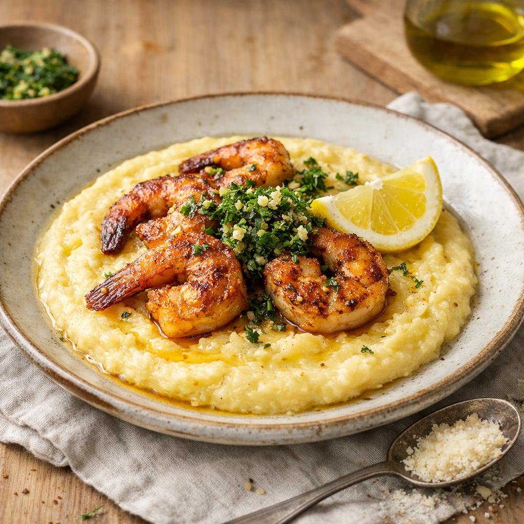 crevettes rôties
