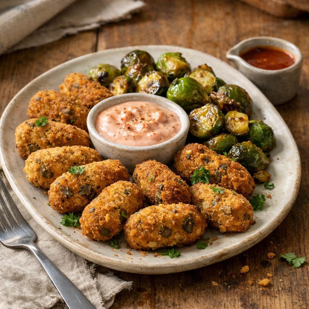 Croquettes champignons épicées