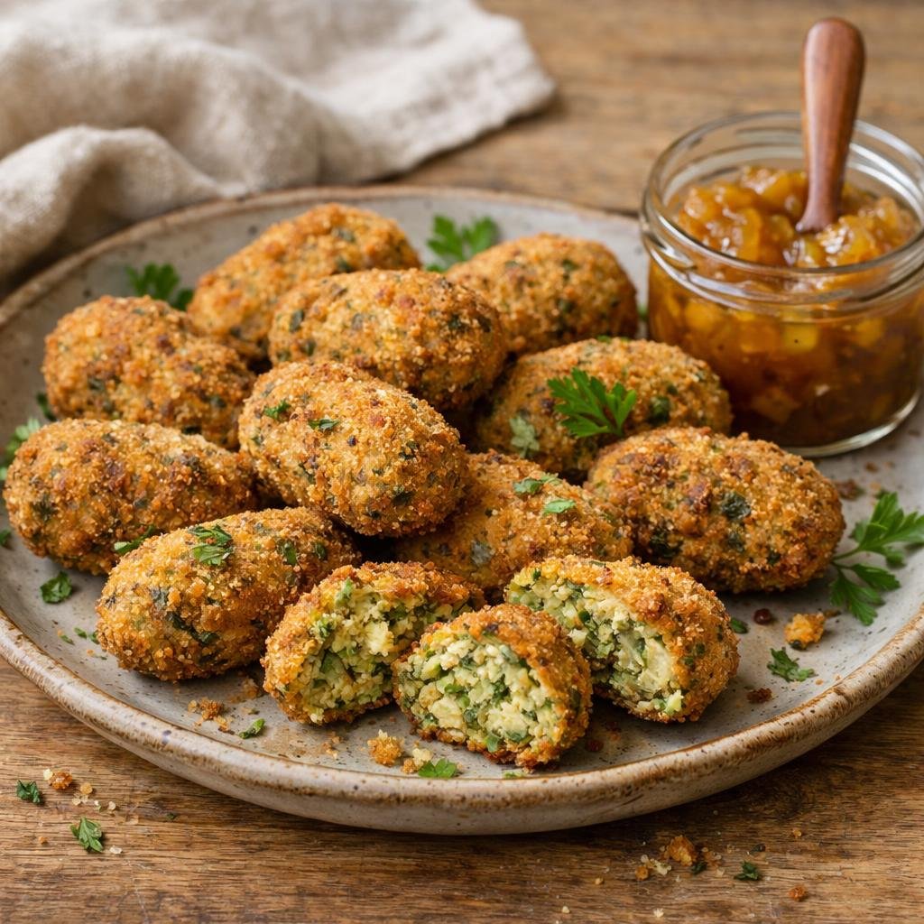 croquettes de lentilles