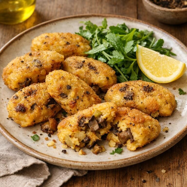 polenta champignons Tellichery