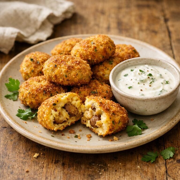 croquettes panais châtaigne