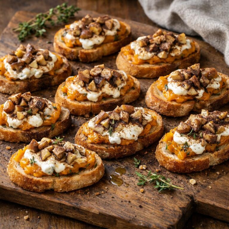 crostini butternut cacao