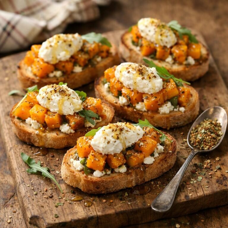 Crostini de butternut