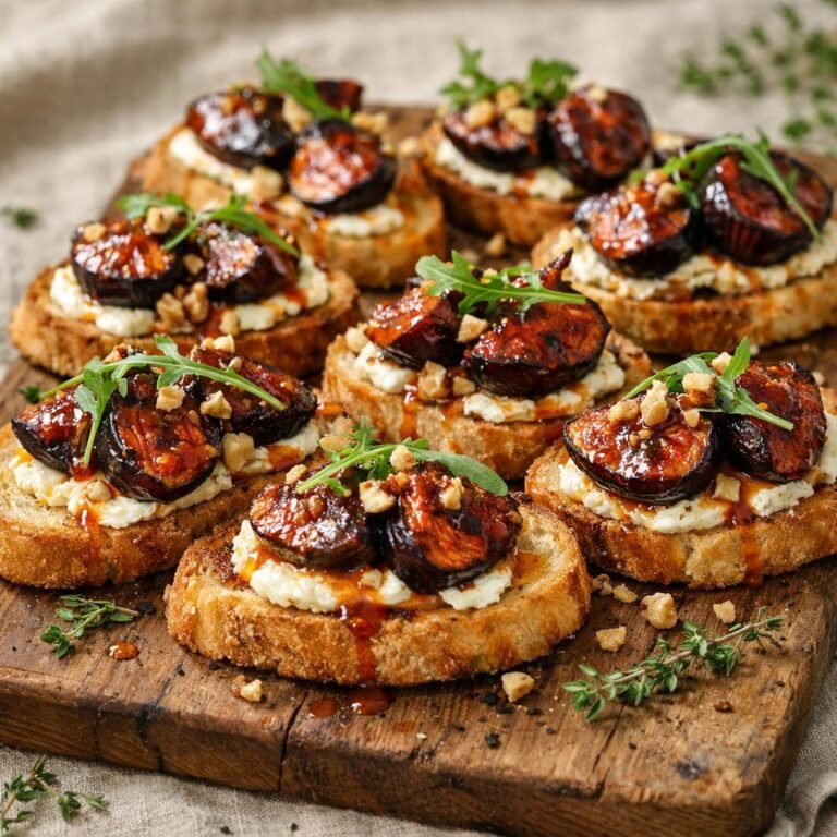Crostini de chèvre