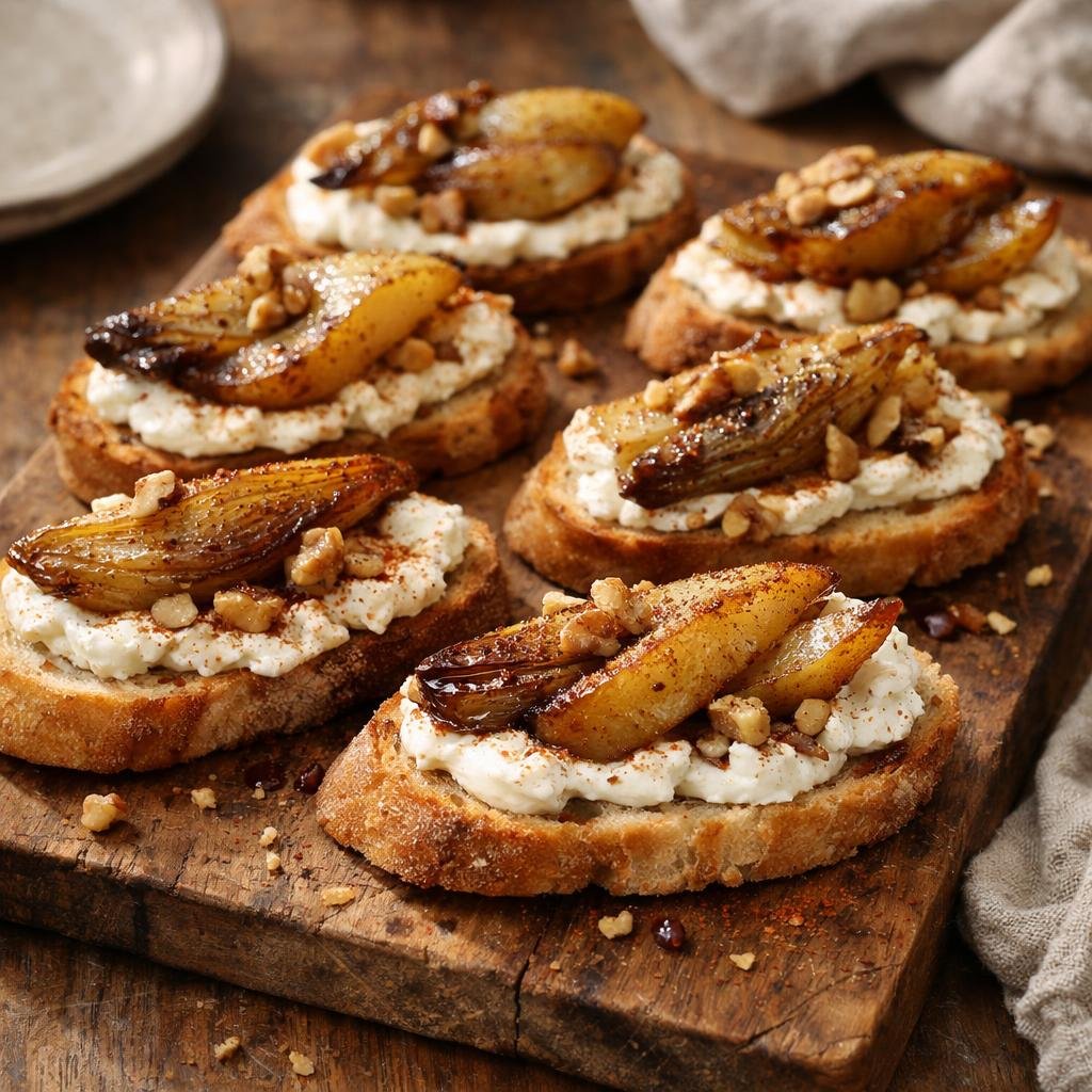 crostini d'endives