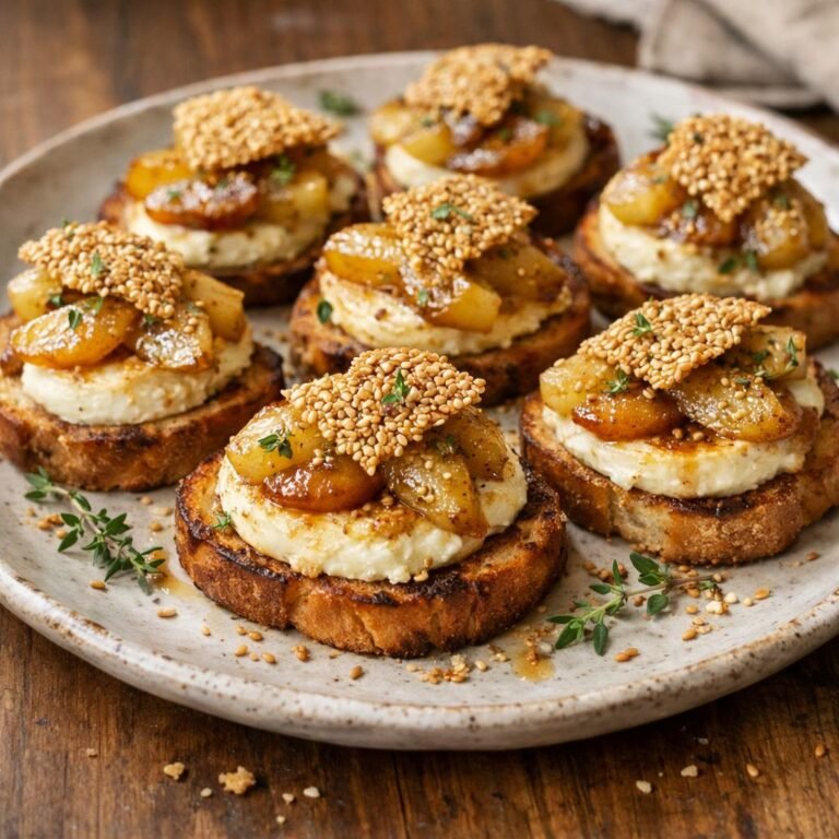 Crostini poêlés