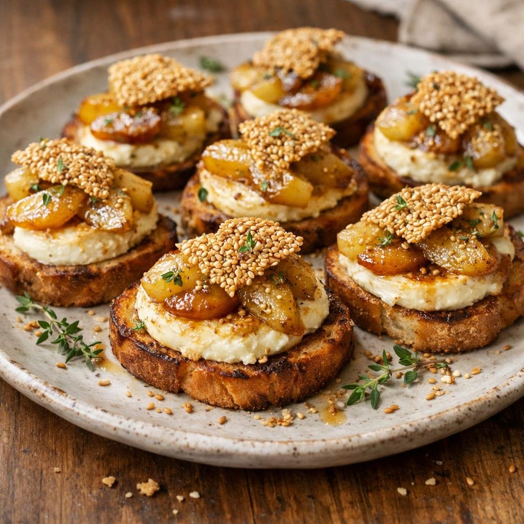 Crostini poêlés