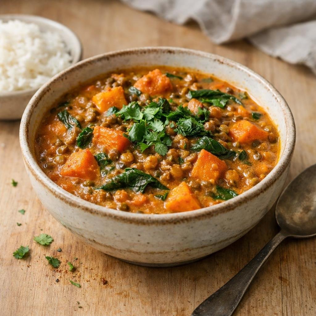 Curry de lentilles