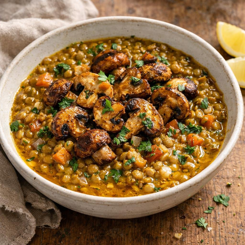 Curry de lentilles