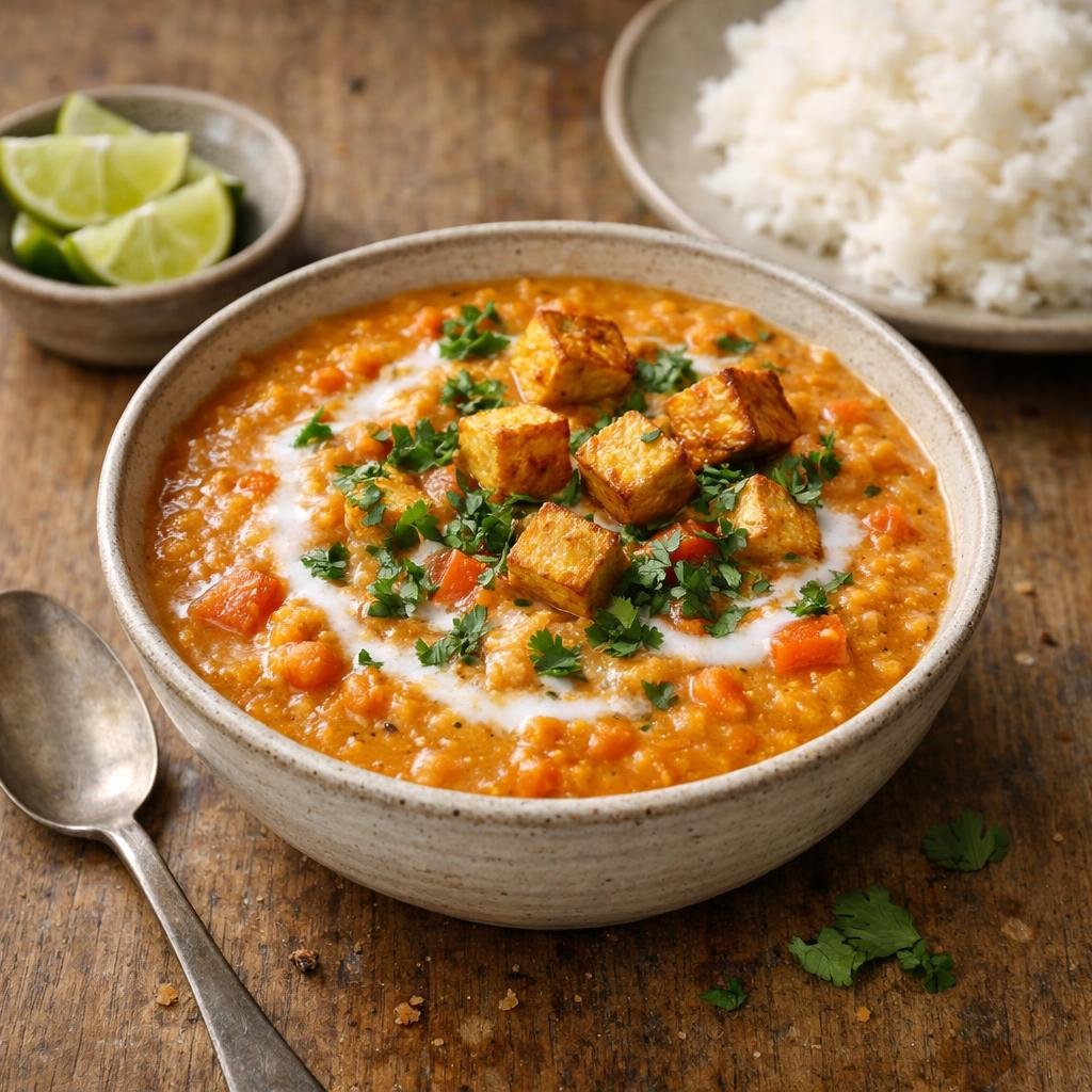 Dahl de lentilles corail