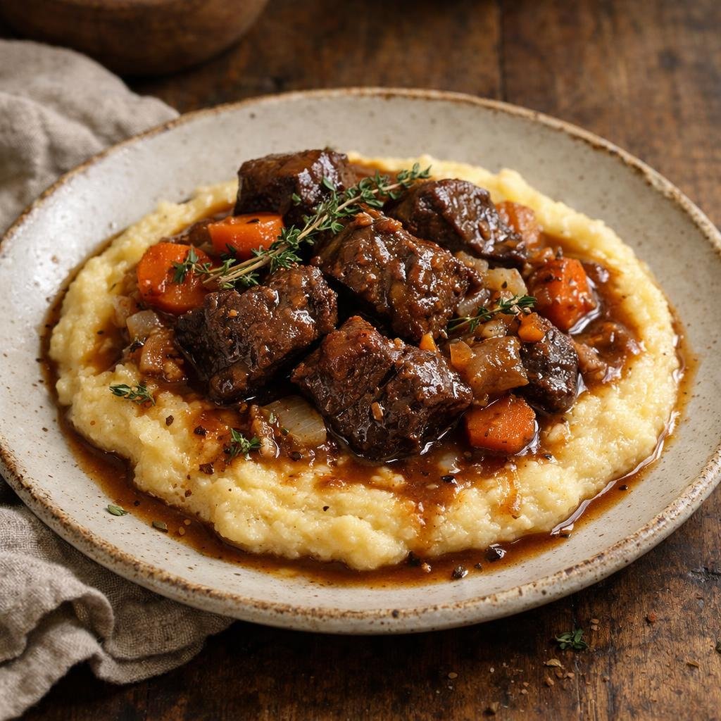 Daube de bœuf au thym