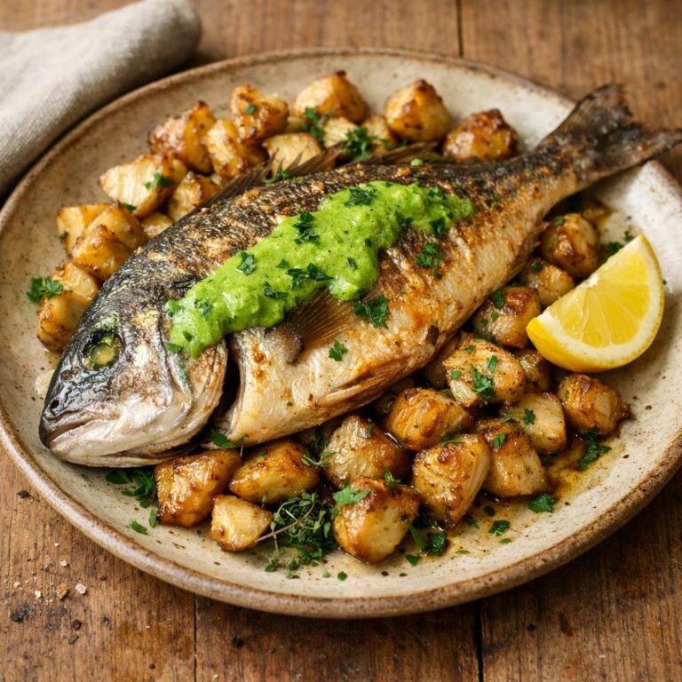 dorade au four