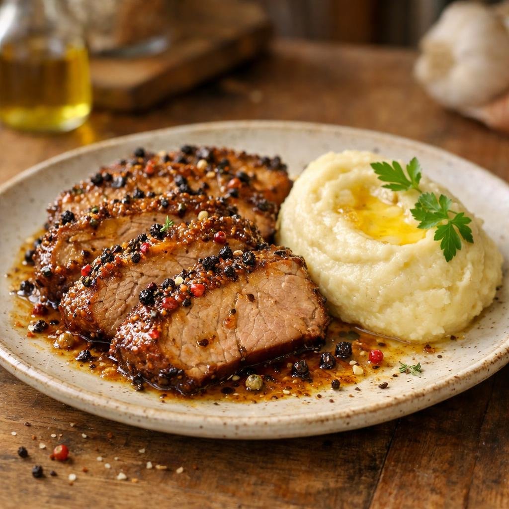 Échine de porc laquée