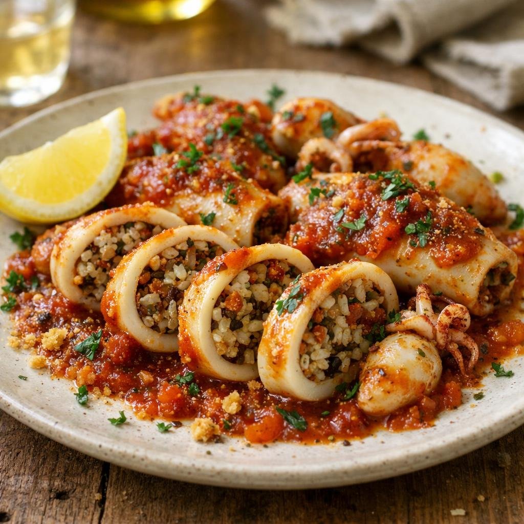Encornets farcis