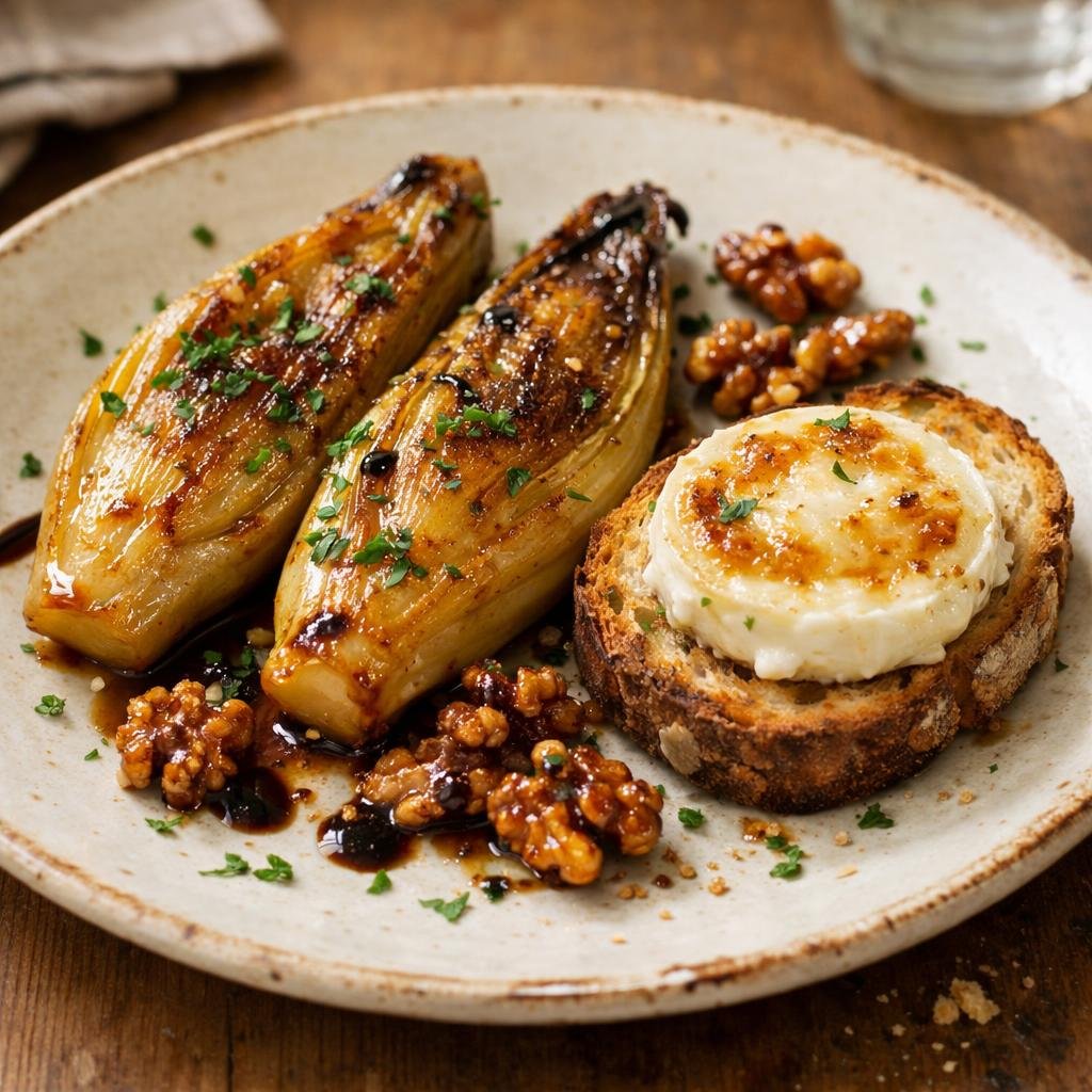 Endives braisées à l'érable