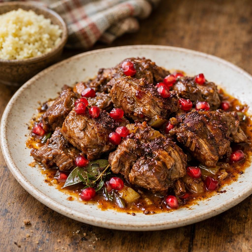 épaule d'agneau au sumac