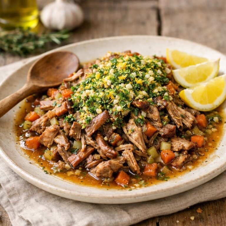 agneau confit poivre blanc