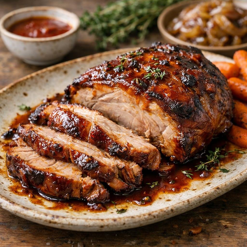 épaule de porc confite