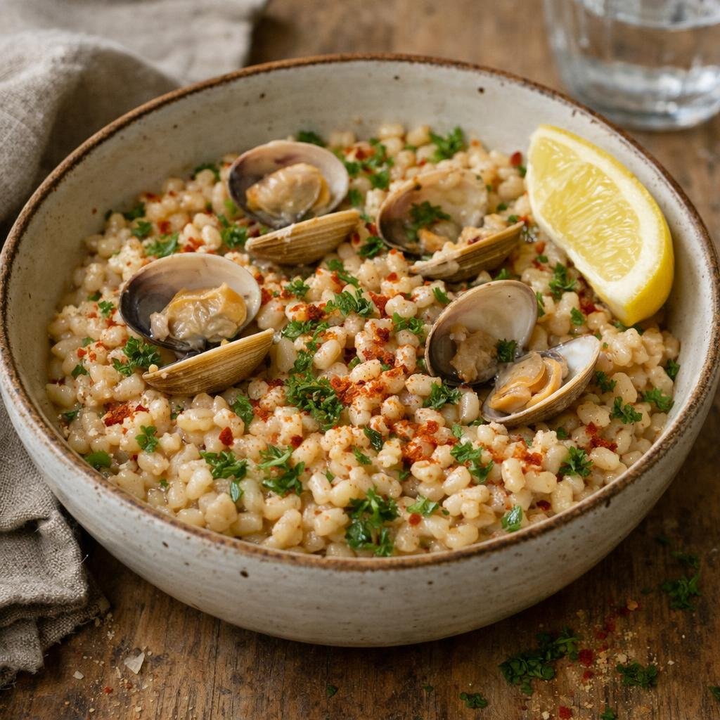 Épeautre façon risotto