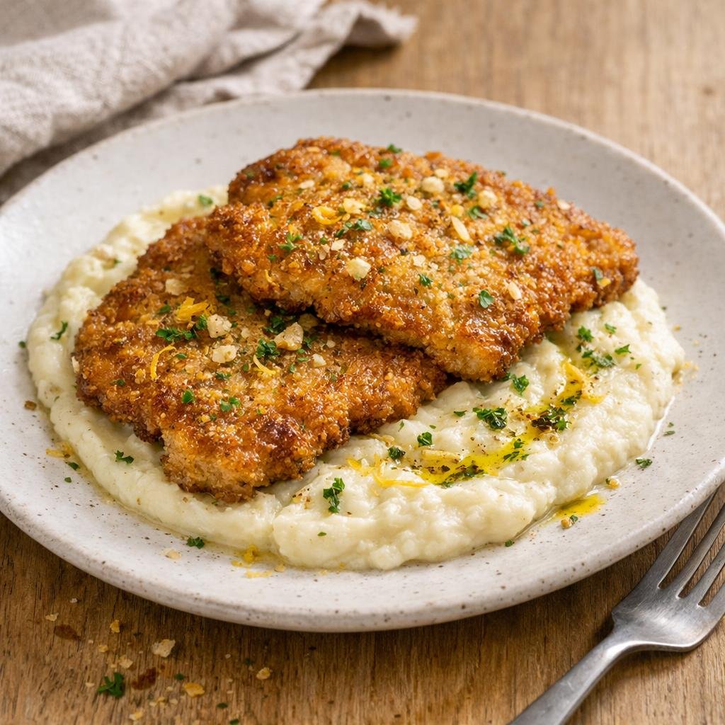 escalopes de veau panées