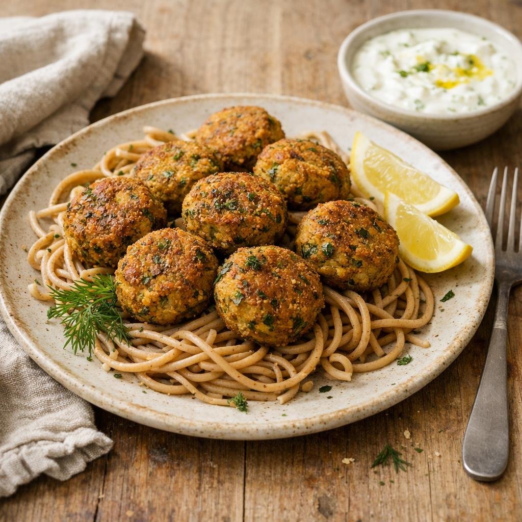 falafels lentilles corail