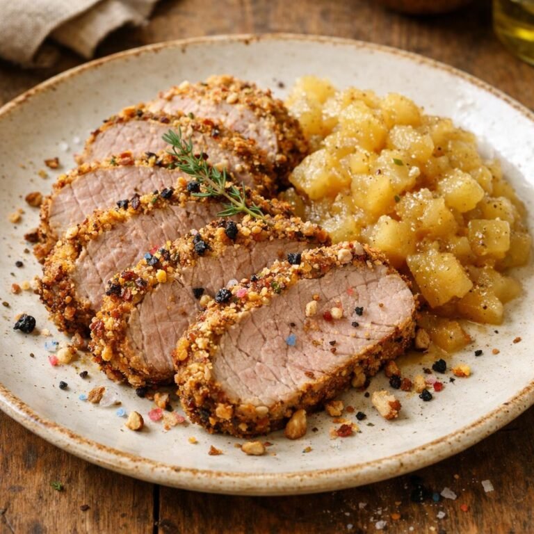 Filet de porc en croûte