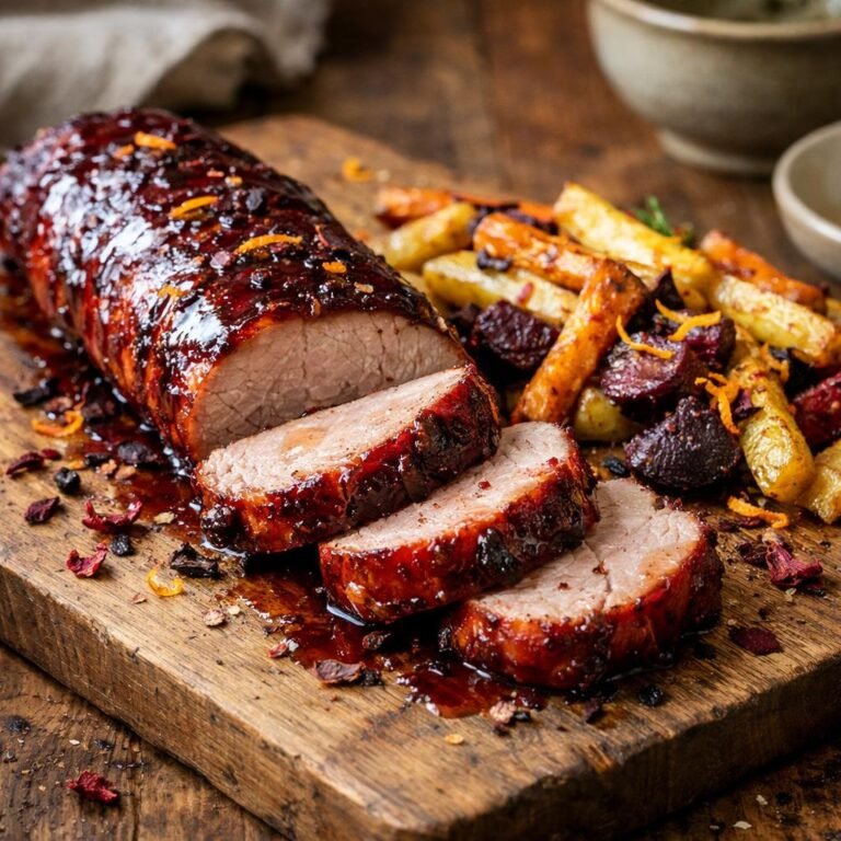 filet de porc laqué