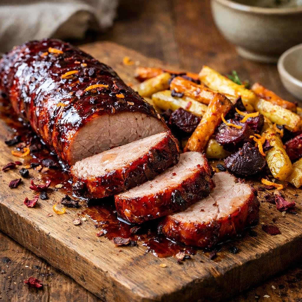 filet de porc laqué