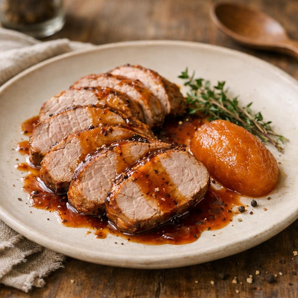 Filet de porc rôti