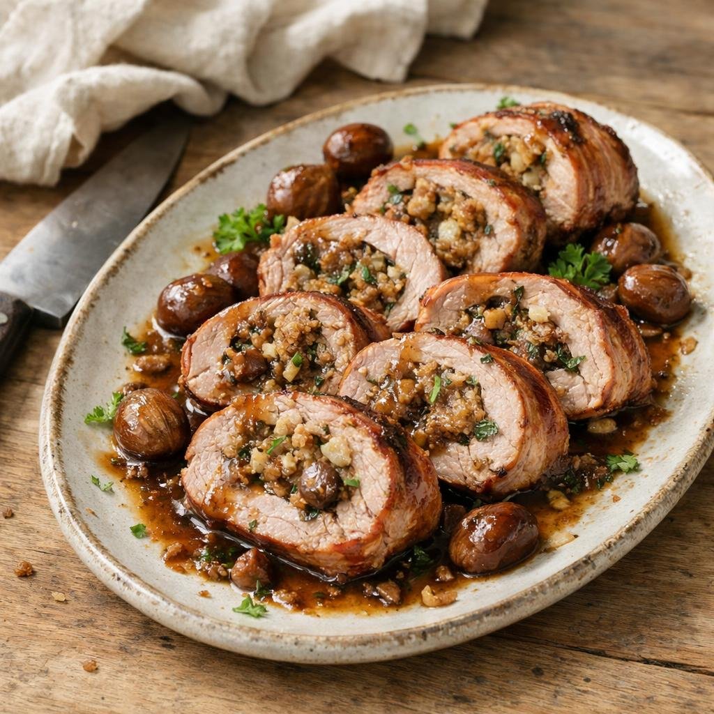 filet de porc roulé