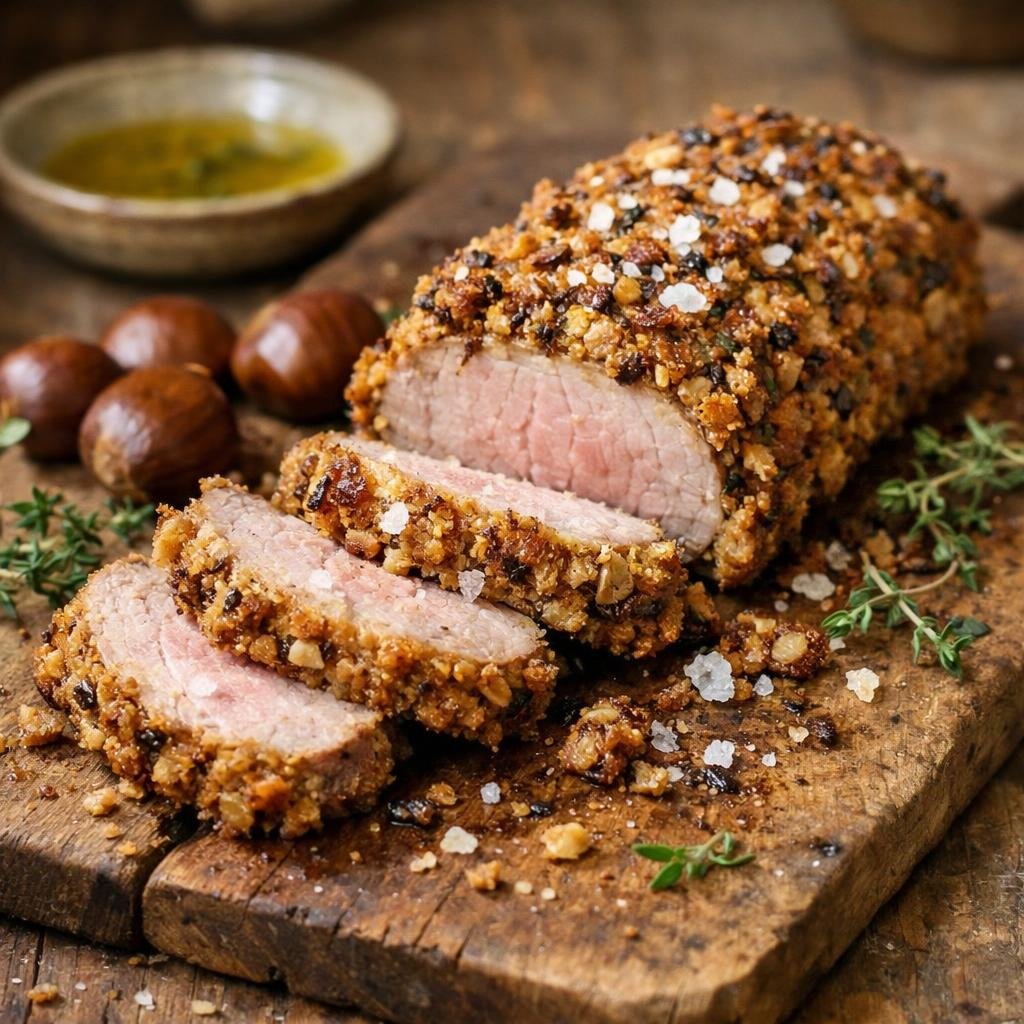 Filet mignon châtaignes