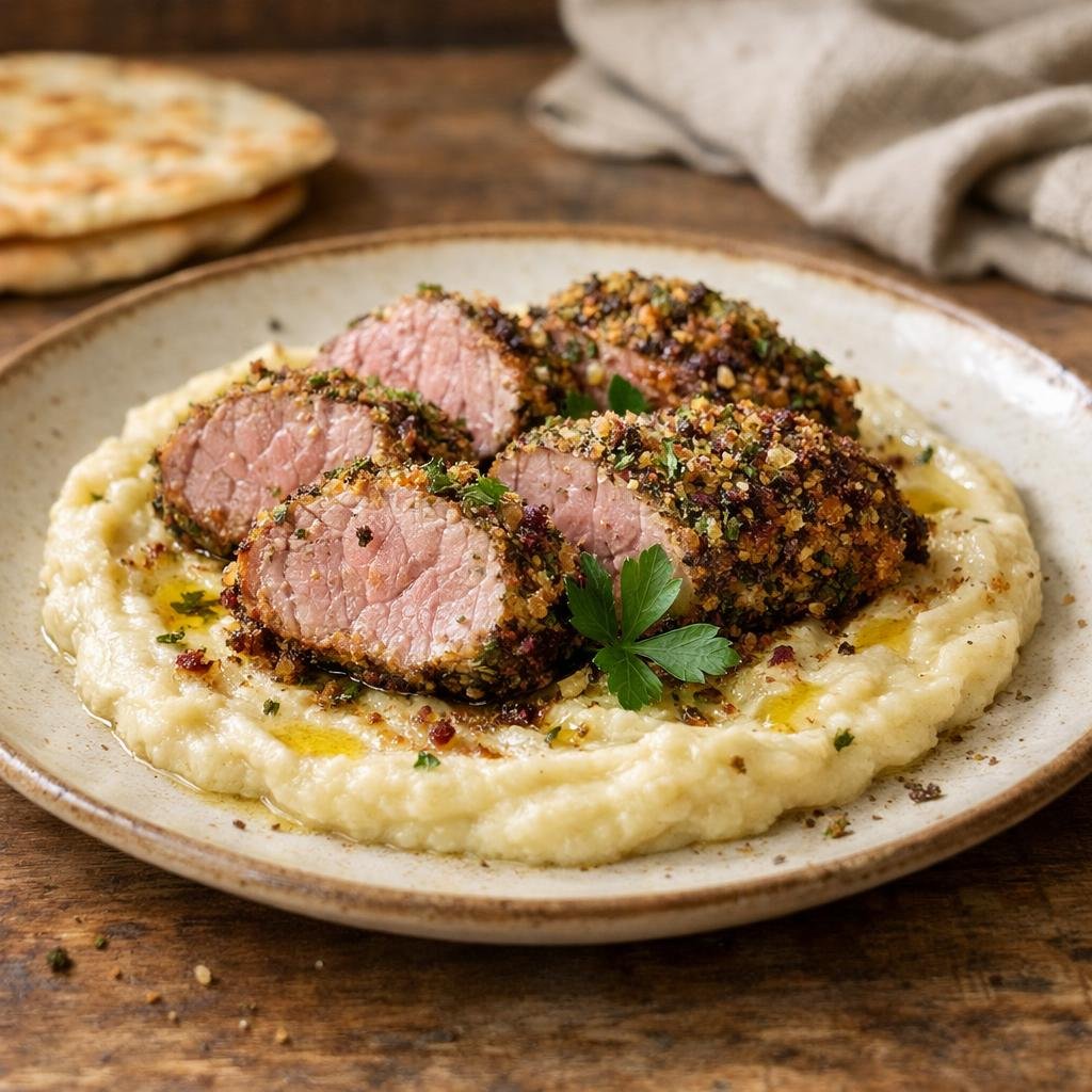 filet mignon sumac