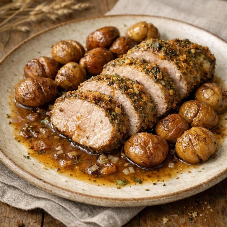 filet mignon de porc rôti