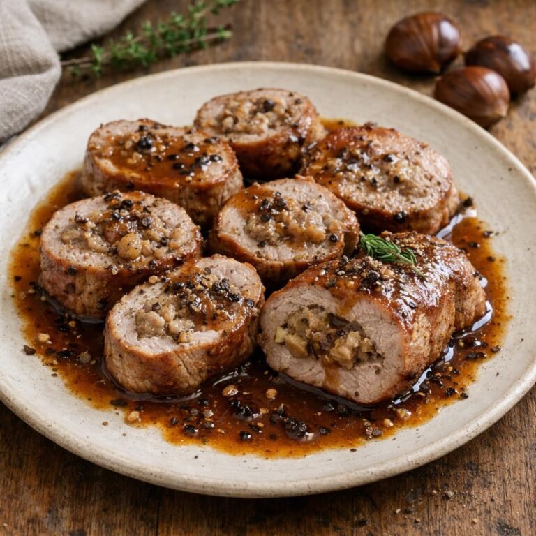 Filet mignon farci