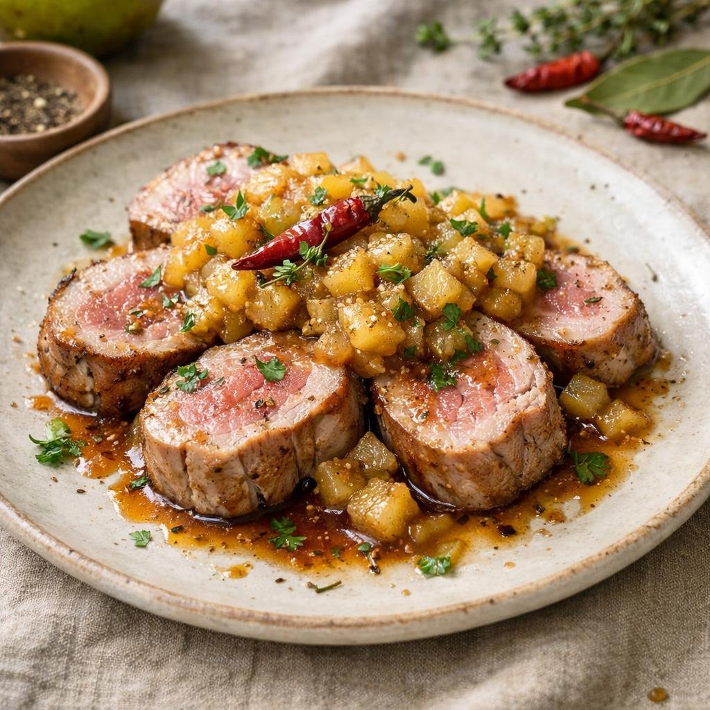 Filet mignon pili‑pili